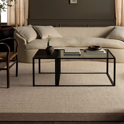 Rudo Coastal Beach Beige Sisal Border Rug - 5'x8'|