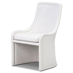 Heather Modern Classic Cream Crypton Dining Side Chair|