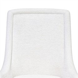 Heather Modern Classic Cream Crypton Dining Side Chair|