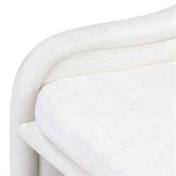 Heather Modern Classic Cream Crypton Dining Side Chair|