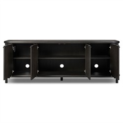 Bonnie Rustic Lodge Black Oak Sideboard|