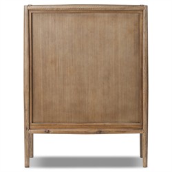 Genesis Updated Traditional Weathered Oak Bar Cabinet|