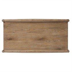 Genesis Updated Traditional Weathered Oak Bar Cabinet|