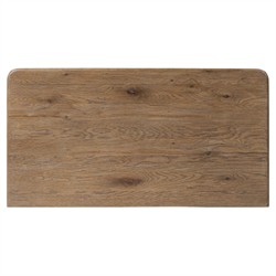 Basil Rustic Lodge Weathered Oak Dresser|