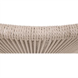 Orla Coastal Cream Performance Grey Wood Woven Dining Chair - Set of 2|