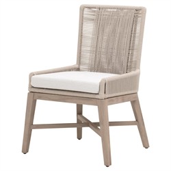 Orla Coastal Cream Performance Outdoor Woven Dining Chair - Set of 2|
