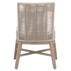 Orla Coastal Cream Performance Outdoor Woven Dining Chair - Set of 2|