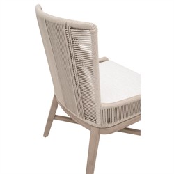 Orla Coastal Cream Performance Outdoor Woven Dining Chair - Set of 2|