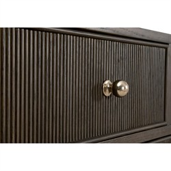 Mira Coastal Beach Dutch Brown Oak Double Dresser|