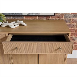 Mira Coastal Beach Natural Oak Sideboard|