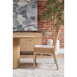 Mira Coastal Beach Natural Oak Sideboard|