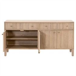 Mira Coastal Beach Natural Oak Sideboard|
