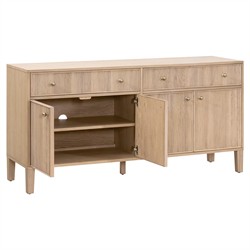 Mira Coastal Beach Natural Oak Sideboard|