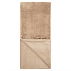 Colson Modern Classic Beige Throw Blanket|
