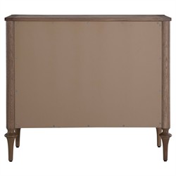 Andrea French Country Natural Brown Oak Bachelor Chest|
