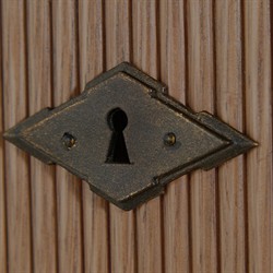 Andrea French Country Natural Brown Oak Double Dresser|