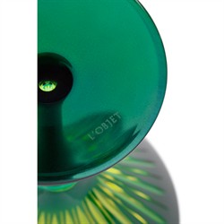 L'Objet Prism Modern Classic Green Martini Glass - Set of 4|