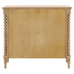 Calypso Updated Traditional Whitewash Oak Bobbin Dresser|