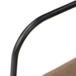 Faryn Modern Classic Brown Performance Iron Dining Arm Chair|