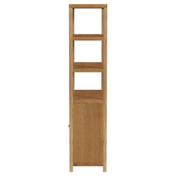 Shay Modern Classic Natural Wood Bookcase|