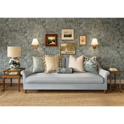 Zahra French Country Green Wood Side Table|