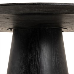 Skylar Modern Classic Bluestone Black Oak Poker Game Table|
