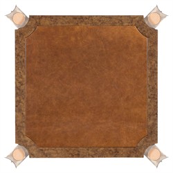 Alaine Modern Classic Brown Wood Game Table|