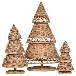 Juliska Provence French Country Whitewash Rattan Tree - 24"|