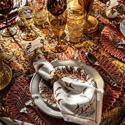 Juliska Forest Walk French Country Gold Iron Napkin Ring - Set of 4|