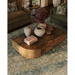 Pria Coastal Brown Teak Wood Charcuterie Board - Extra Large|