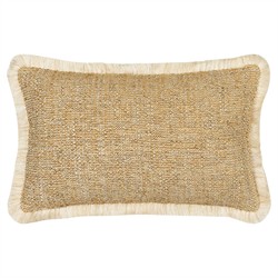 Chris Coastal Beach Gold Performance Throw Pillow - 12x20|