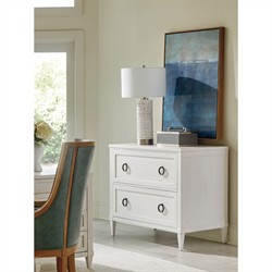 Melbourne Coastal Beach White Wood Office Cabinet|