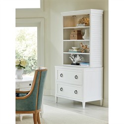 Melbourne Coastal Beach White Wood Office Cabinet|