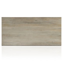 Madison Modern Classic Light Wash Mango Wood Rectangular Dining Table - 84"|