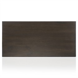 Madison Modern Classic Brown Mango Wood Rectangular Dining Table - 84"|