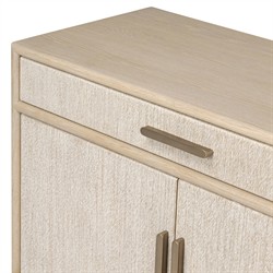 Rosal Modern Classic Natural Oak Woven Rush Sideboard|