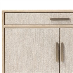 Rosal Modern Classic Natural Oak Woven Rush Sideboard|