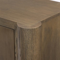 Soho Rustic Lodge Aged Natural Oak Sideboard|