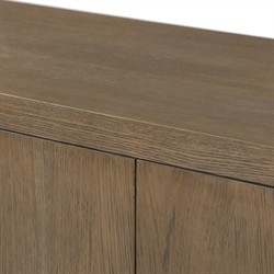 Soho Rustic Lodge Aged Natural Oak Sideboard|