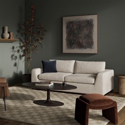 Stanley Rustic Lodge Crypton Nomad Snow Sleeper Sofa - 89"|