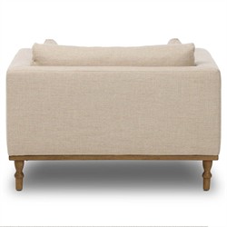 Harlin Updated Traditional Alcala Wheat Performance Chair and a Half|