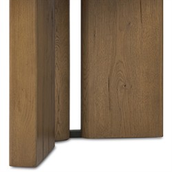 Jonathan Rustic Lodge Light Oak Rectangular Dining Table - 84"|