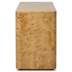 Mullins Modern Classic Natural Burl Double Dresser|