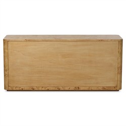 Mullins Modern Classic Natural Burl Double Dresser|