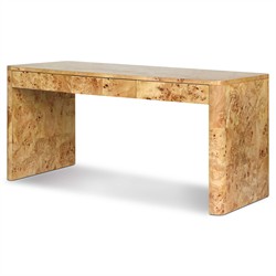 Mullins Modern Classic Natural Burl Desk|