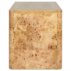 Mullins Modern Classic Natural Burl Desk|