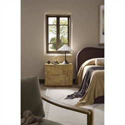 Mullins Modern Classic Natural Burl Nightstand|