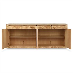 Mullins Modern Classic Natural Burl Sideboard|
