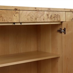 Mullins Modern Classic Natural Burl Sideboard|