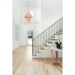 Corin Updated Traditional Amber Glass Aged Brass 20 Light Chandelier|